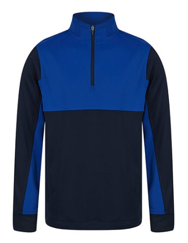 FIN-LV874-Adults 1/4 Zip Tracksuit Top